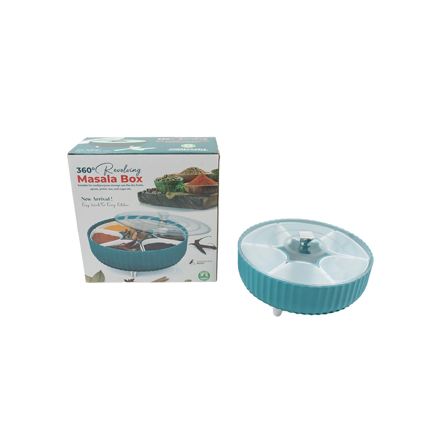 5811 360° Revolving Spice Box & Dry Fruit Box Plastic 7 Compartment Box Suitable For Multipurpose Storage Use like Dry Fruit , Spices , Pickle , Tea , & Sugar Etc, Kitchen Use 5811 360° Revolving Spice Box & Dry Fruit Box Plastic 7 Compartment Box Suitable For Multipurpose Storage Use like Dry Fruit , Spices , Pickle , Tea , & Sugar Etc, Kitchen Use